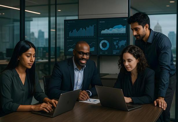 Business evaluating a digital marketing agency in Chennai using a structured checklist.