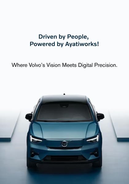 Volvo XC90 aerial view